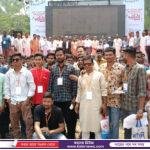 অনৈতিক কাজ দেখে ফেলায় খুঁটির সাথে বেঁধে মারধর, প্রতিবাদে মানববন্ধন