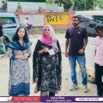সোনামসজিদ স্থলবন্দরে পণ্যবাহী ট্রাক থেকে চাঁদা উত্তোলন বন্ধের দাবিতে সংবাদ সম্মেলন