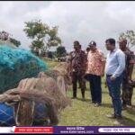 তালায় খেশরা ইউনিয়নের কপোতাক্ষ নদের বেড়িবাঁধে ভাঙন