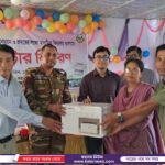 পঞ্চগড়ে গণবিজ্ঞপ্তি দিয়ে প্রতিবন্ধীদের মাঝে সহায়ক উপকরণ বিতরণ