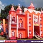 পাঁচবিবির পুজামন্ডব পরিদর্শনে পুলিশের ডিআইজি