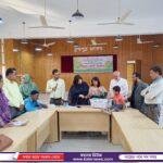 ময়মনসিংহে ফসলের নিবিড়তা বৃদ্ধিকরণ প্রকল্পের কার্যক্রম পরিদর্শন