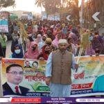 দোহার-নবাবগঞ্জে জামায়াতের প্রার্থীর মোটরসাইকেল শোভাযাত্রা