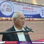 দিনাজপুরে জিমন্যাস্টদের মাঝে কম্বল বিতরণ